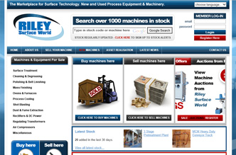 Riley Surface World website re-launched