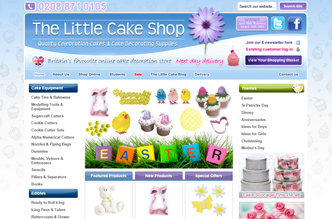 New Website Launched: The Little Cake Shop